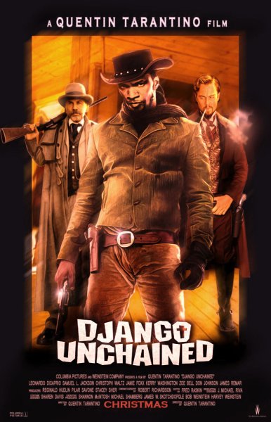 Джанго освобожденный 2012 Постер