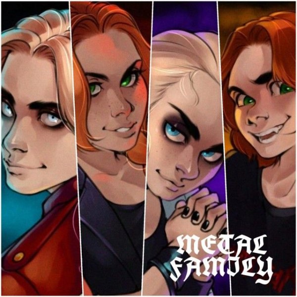 Виктория метал Фэмили арт