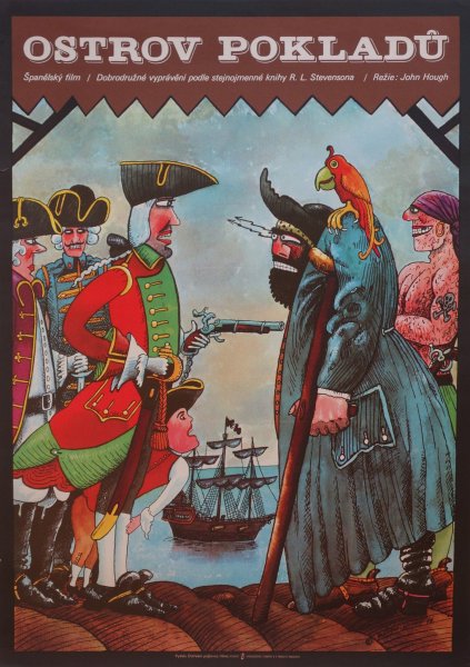 Остров сокровищ плакат