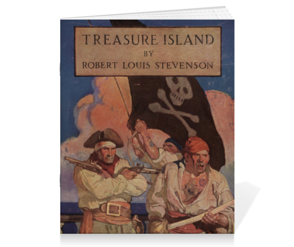 Остров сокровищ обложка 1883