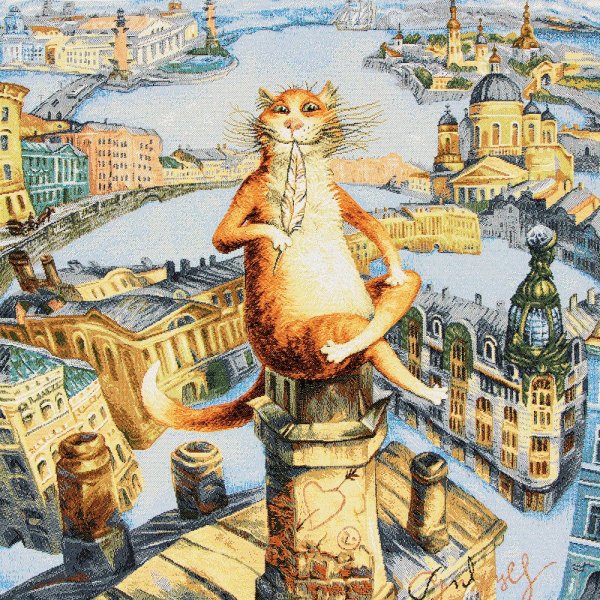Петербургские коты Владимира Румянцева
