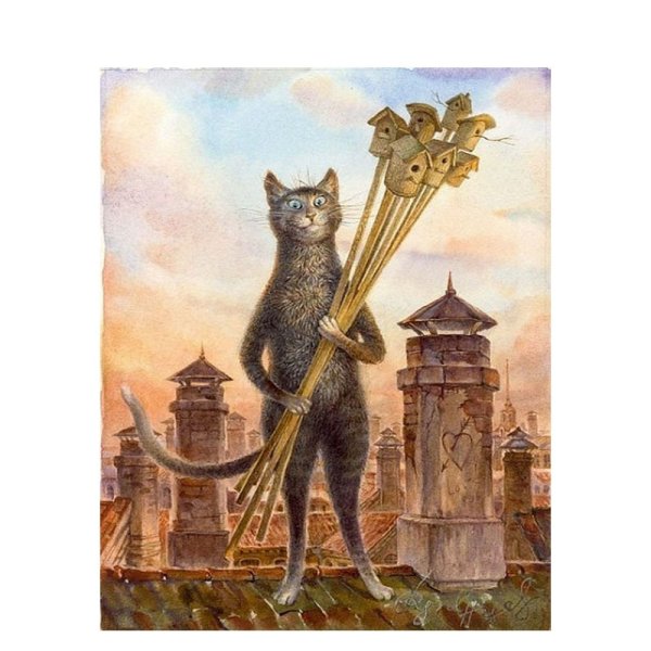 Петербургские коты Владимира Румянцева