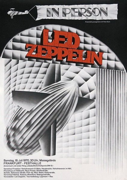 Группа led Zeppelin poster