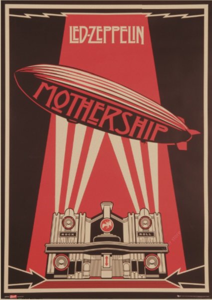 Постер led Zeppelin