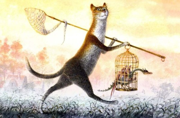 Позитивная котоживопись Владимира Румянцева