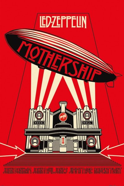 Постер led Zeppelin