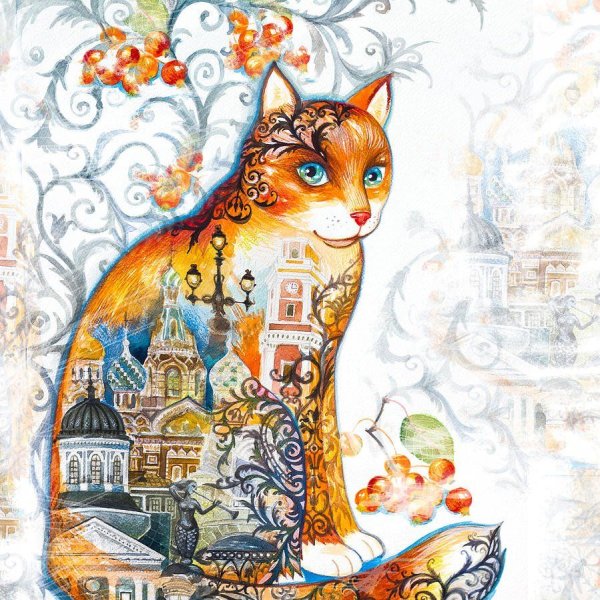 Петербургские коты Владимира Румянцева