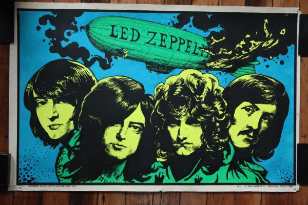Лед Зеппелин плакат