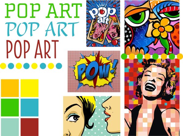 Картины в стиле поп арт