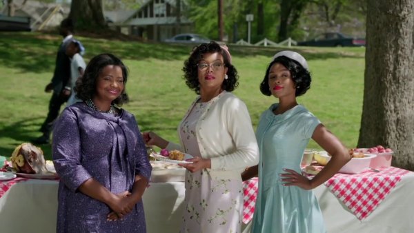 Сцены из фильма скрытые фигуры