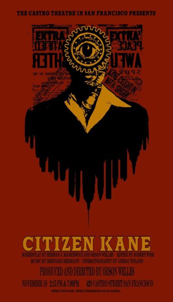 Гражданин Кейн Citizen Kane Постер