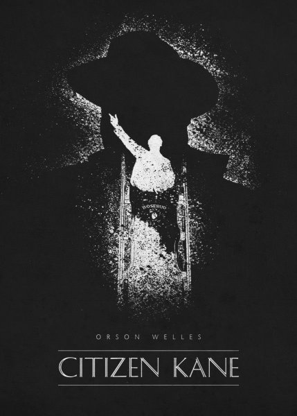 Орсон Уэллс гражданин Кейн Постер