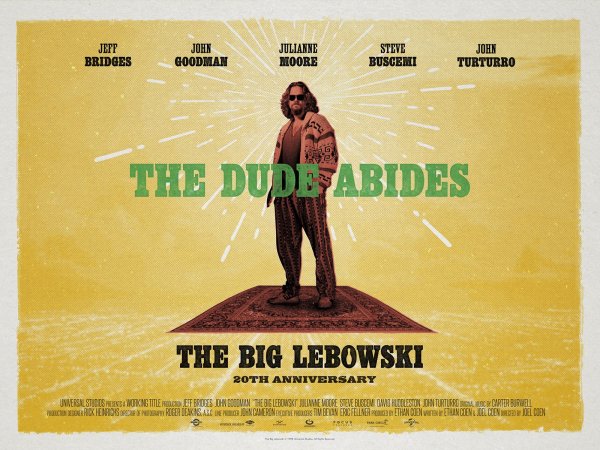 The big Lebowski 1998 постеры