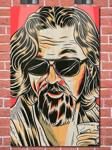 Большой Лебовски арт