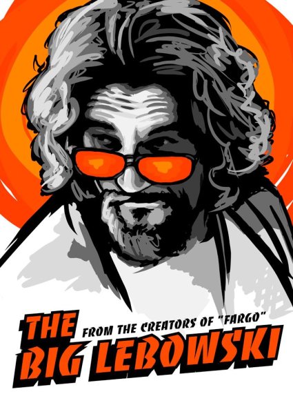 Большой Лебовский Постер