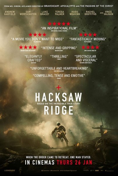 Hacksaw Ridge Постер