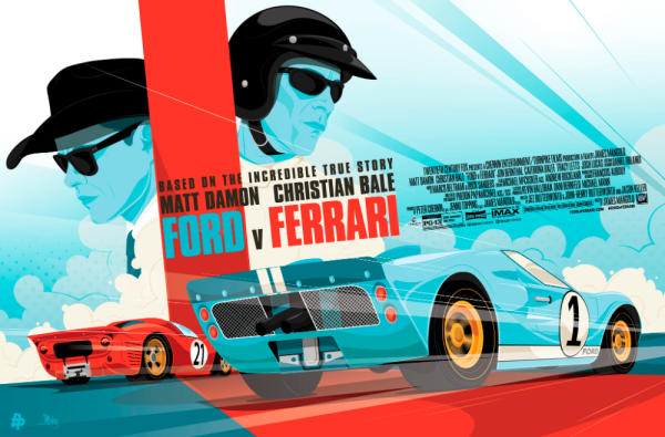 Ford vs Ferrari poster