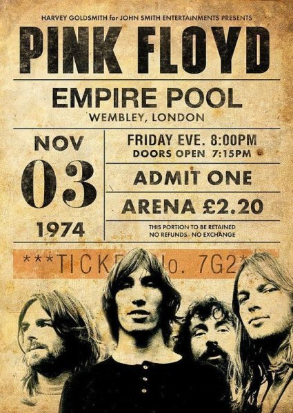 Пинк Флойд плакаты