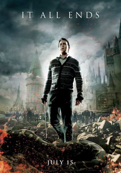 Невилл Долгопупс в дары смерти часть 2