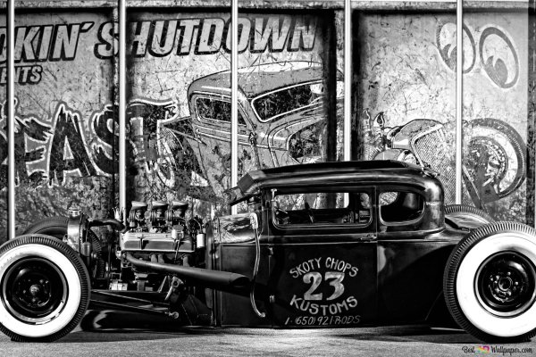 Фотообои в стиле ретро