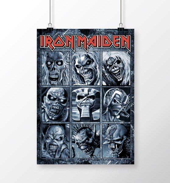 Айрон мейден постеры плакаты