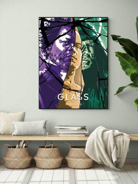 Стеклянные картины в интерьере