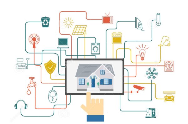 Умный дом рисунок