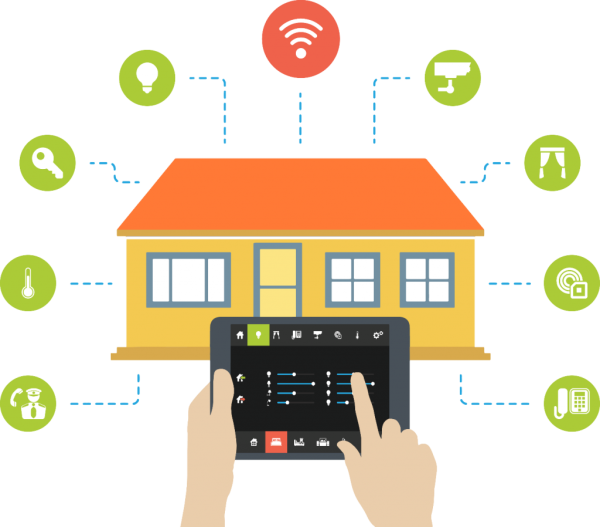 Умный дом рисунок