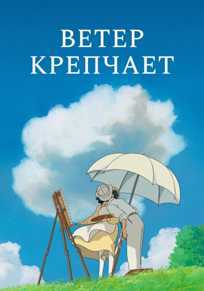 Хаяо Миядзаки ветер крепчает самолет