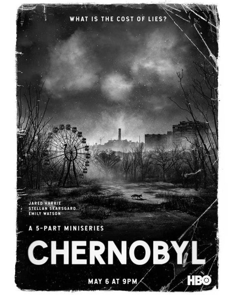 Chernobyl 2019 сериал poster