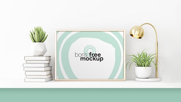 Мокапы для горизонтальных постеров