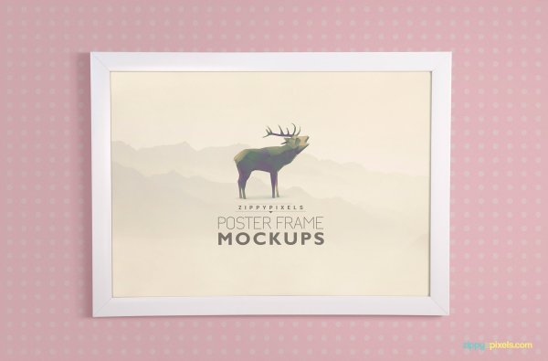 Постер в рамке горизонтальный