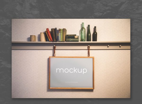 Постер в рамке горизонтальный