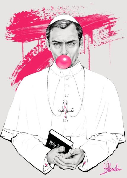 Джуд Лоу арт