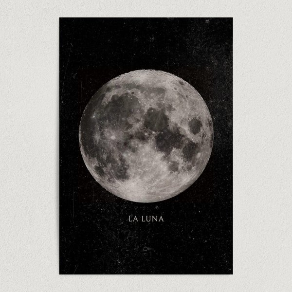 Винтажная Луна