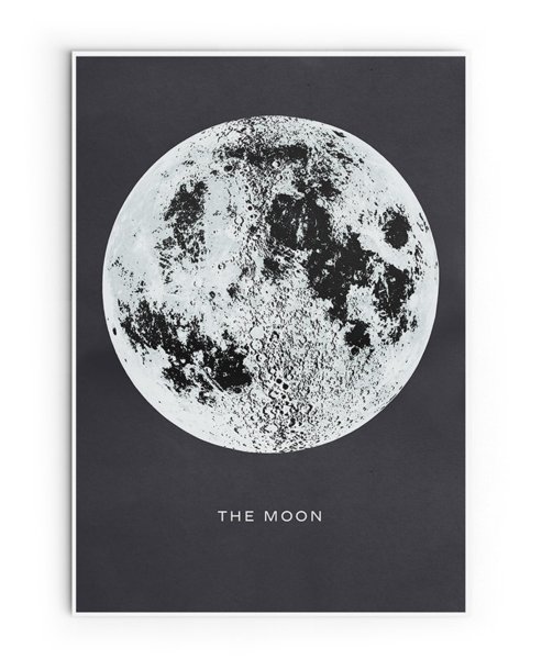 Постер Луна для печати