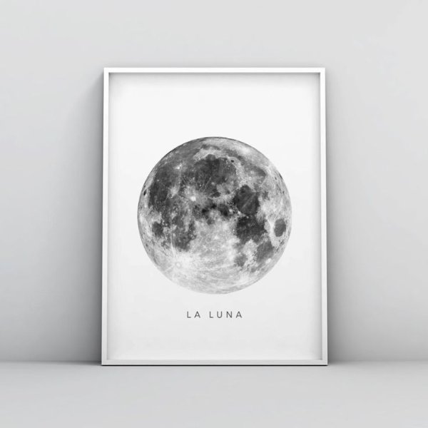 Луна принт