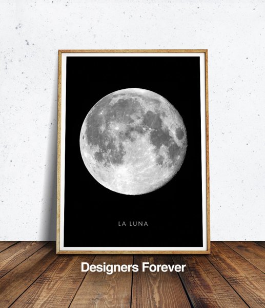Луна принт