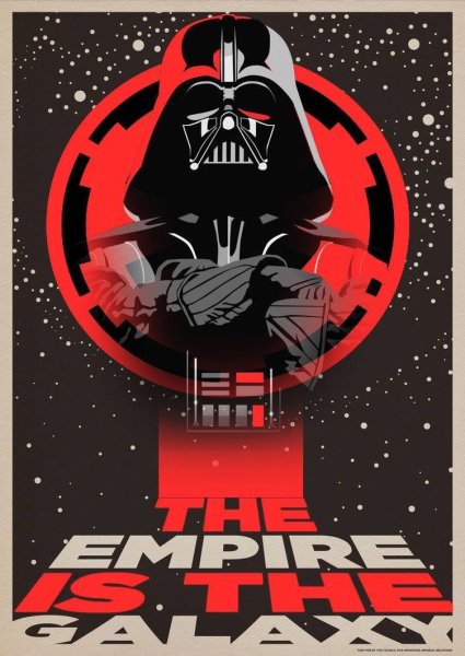 Вейдер Звездные войны Постер