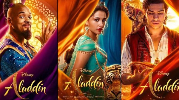 Алладин фильм 2019 обложка