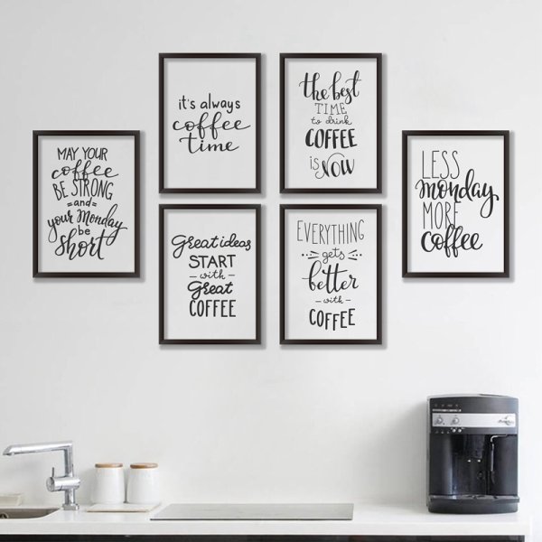 Постеры с надписями для интерьера