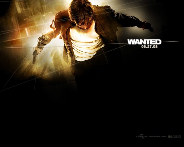 Постер фильма особо опасен - wanted (2008)