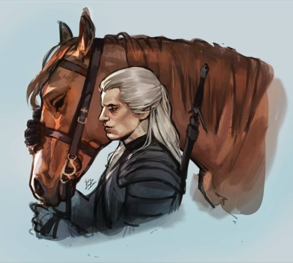 Геральт Лютик и Цири