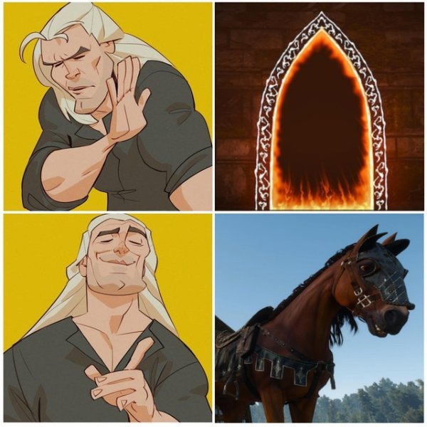 Хуманизация плотвы Ведьмак