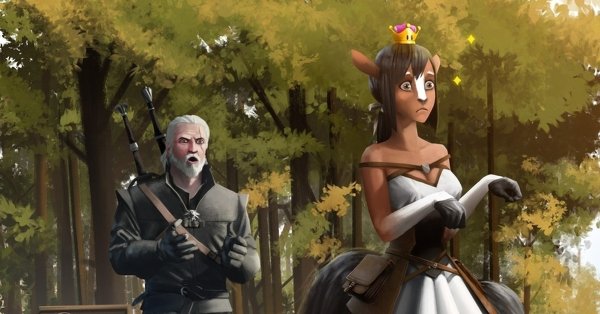 Хуманизация плотвы Ведьмак