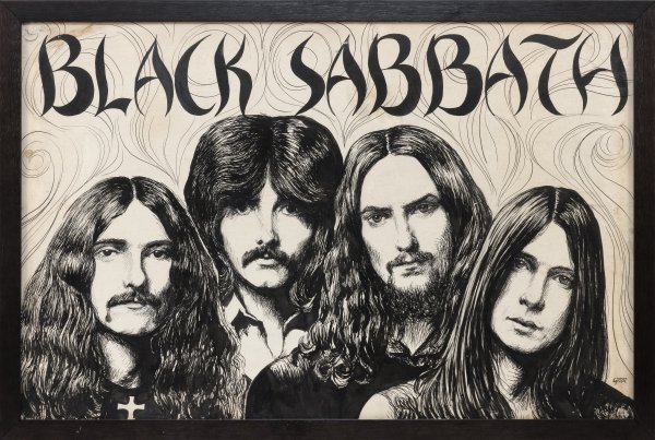 Плакаты рок групп Black Sabbat