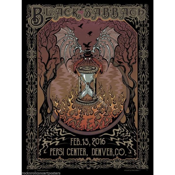 Black Sabbath плакат