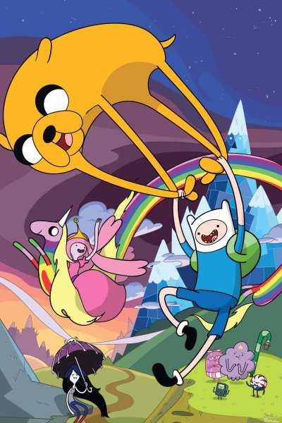 Адвентур тайм плакат