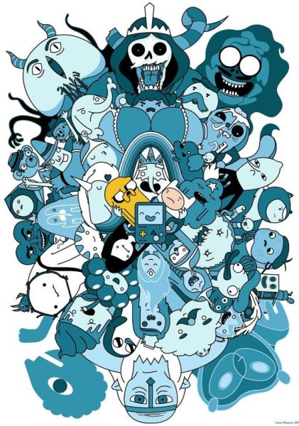 Время приключений плакат