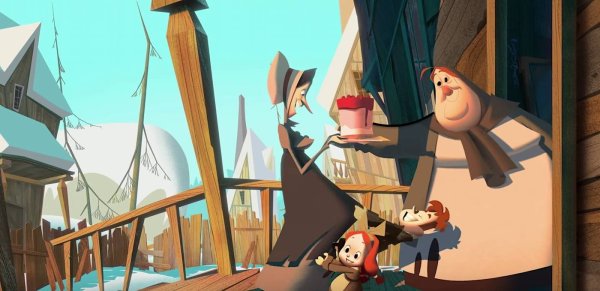 Клаус мультфильм дети